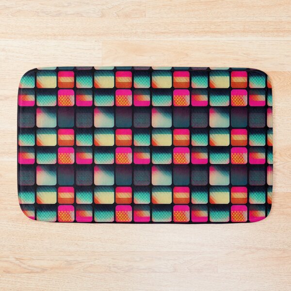 Item preview, Neon digital retro pattern designed and sold by YeKnot.