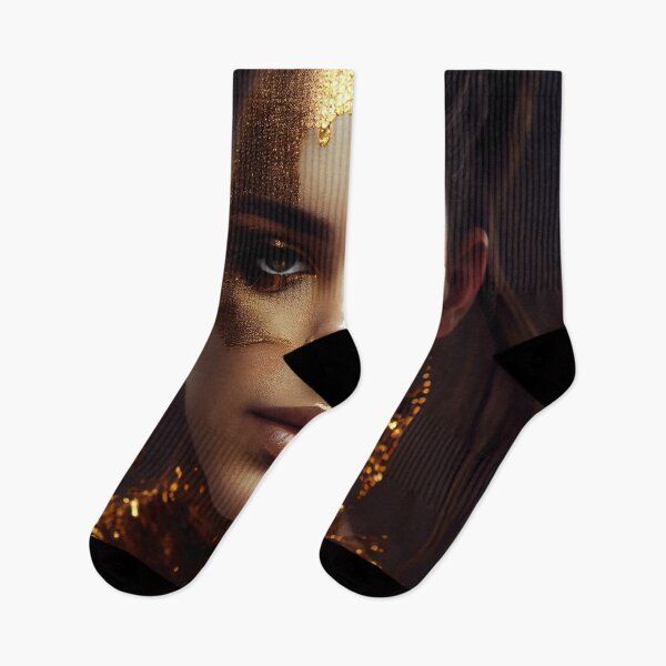 Item preview, Radiant Elegance: The Commanding Presence of the Golden Goddess designed and sold by PosterManiaRo.