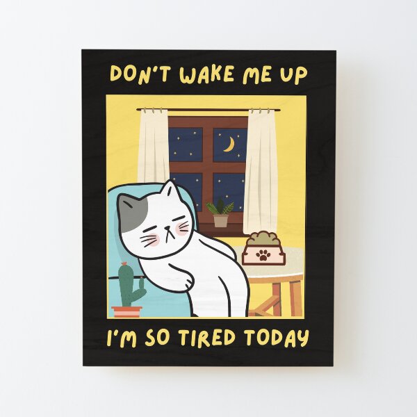 Cats tell you wake up. Cat meme ~ Clip Art #139682511