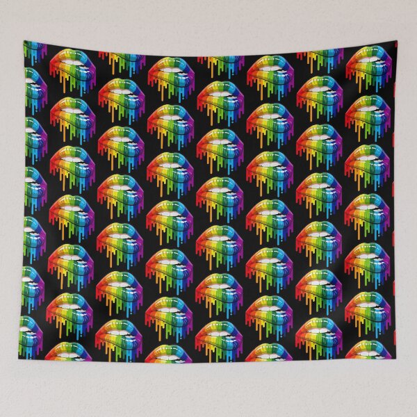 Item preview, Labios arcoiris designed and sold by 72artteam.