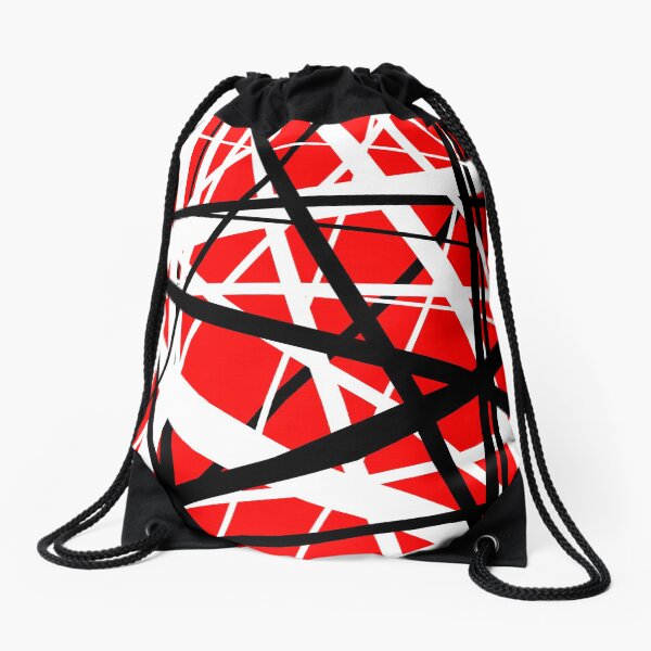 Frankenstein Pattern (Red) Drawstring Bag