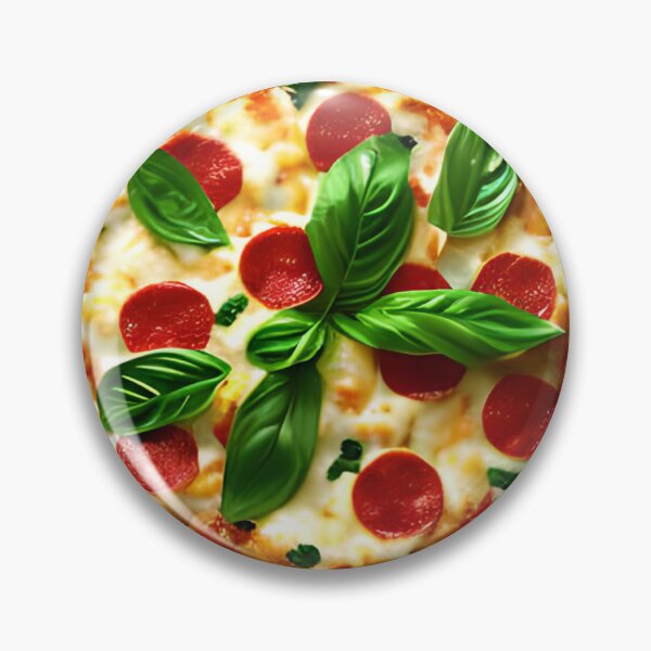 Item preview, Pepperoni Pizza Pattern designed and sold by JoanNinjaHen.