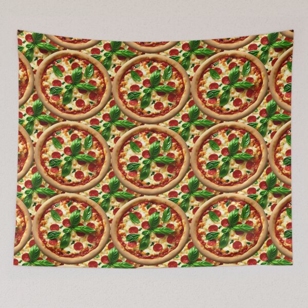 Item preview, Pepperoni Pizza Pattern designed and sold by JoanNinjaHen.