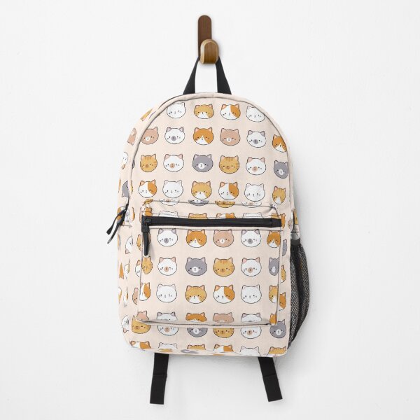 Item preview, Cute cat faces pack - kawaii cat heads illustration designed and sold by Yarafantasyart.