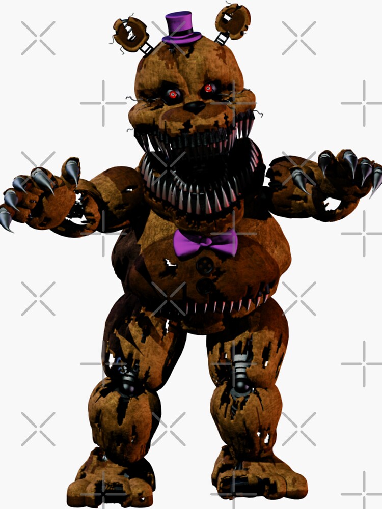 FNAF 4 Sticker for Sale by Be Your Self