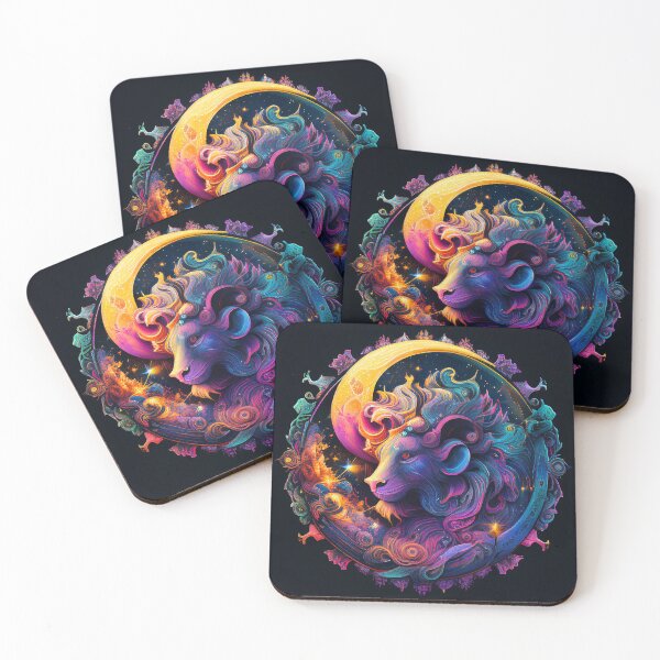 Item preview, Colourfull zodiac sign Leo designed and sold by PhotoArtMC.
