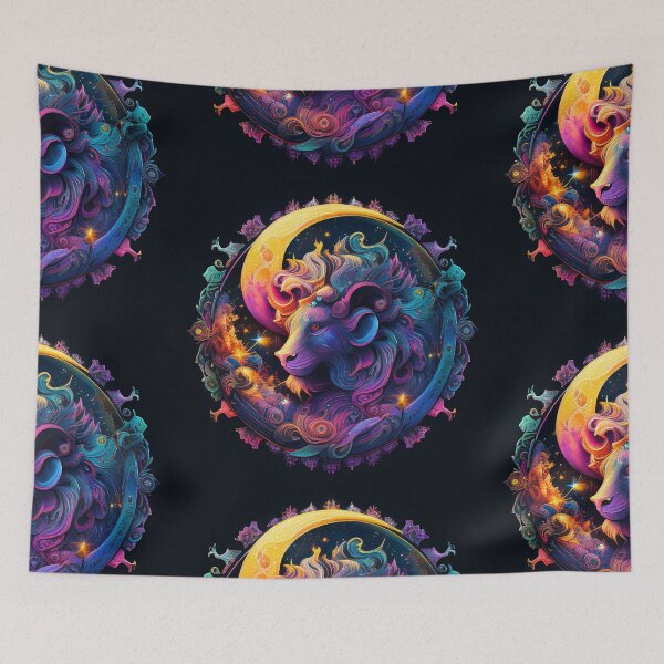 Item preview, Colourfull zodiac sign Leo designed and sold by PhotoArtMC.
