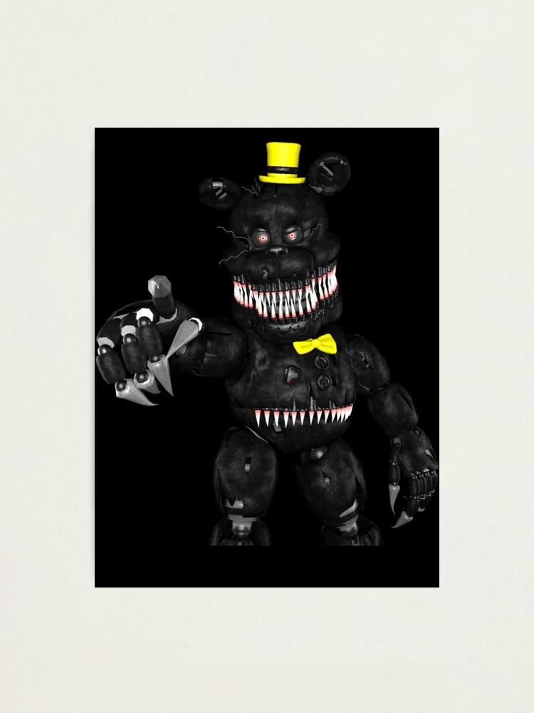 Five Nights at Freddy's - FNAF 4 - Nightmare Freddy Photographic Print for  Sale by Kaiserin