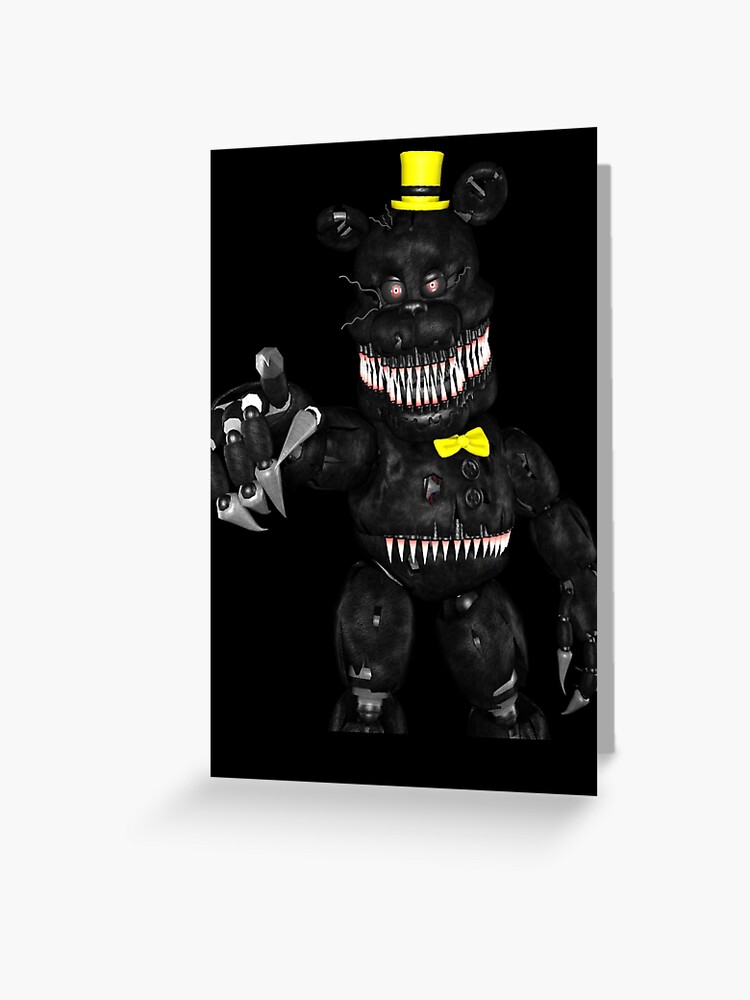 FNAF 4 Nightmare Animatronics | Greeting Card