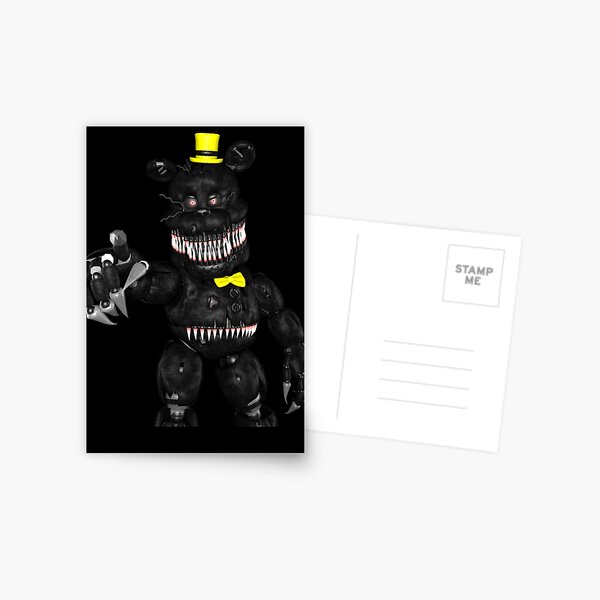 FNaF 2--Blacklight Toy Freddy Plush Papercraft by