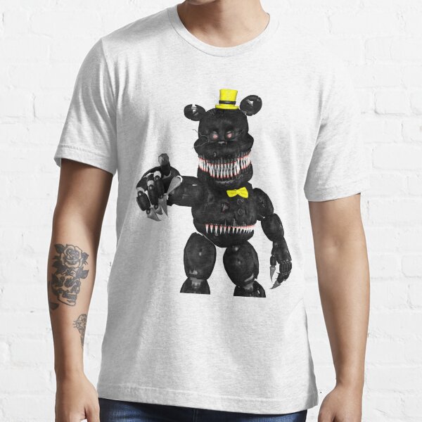 Nightmare Animatronics Five Nights At Freddy's Amino 90s basic T shirt  NH5308