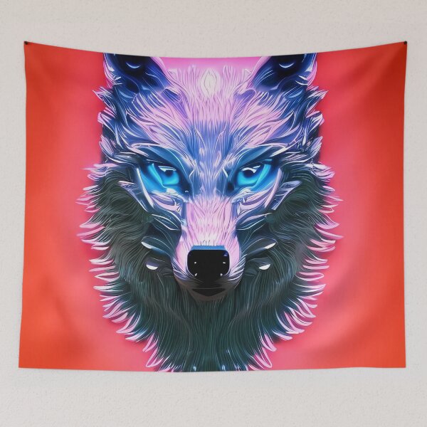 Item preview, Tpixx Unique Wolf Art 048 Created by AI designed and sold by tpixx.