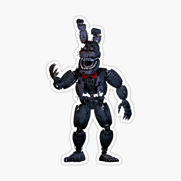 FNAF 4 Nightmare Animatronics Sticker for Sale by ladyfiszi