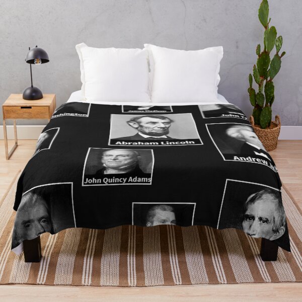 Item preview, Famous Presidents Black and White Grid Pattern designed and sold by Best-Designers.