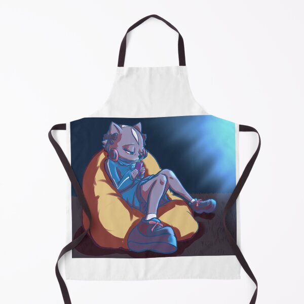 Item preview, Shikabane Internet Cafe (Blue) designed and sold by BigJapaGraphics.