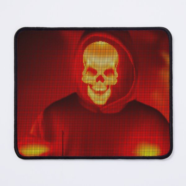 Item preview, Flaming Glowing Skull 8-bit Pixel Art designed and sold by PixelDripped.