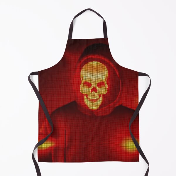 Item preview, Flaming Glowing Skull 8-bit Pixel Art designed and sold by PixelDripped.