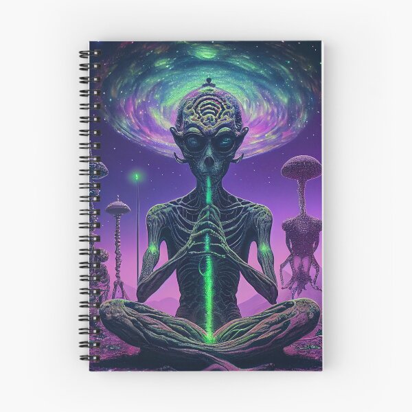 Item preview, Alien Meditation designed and sold by Omni ⭐⭐⭐⭐⭐.