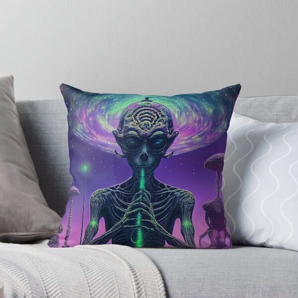 Item preview, Alien Meditation designed and sold by Omni ⭐⭐⭐⭐⭐.