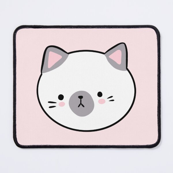 Item preview, Cute little cat face illustration designed and sold by Yarafantasyart.