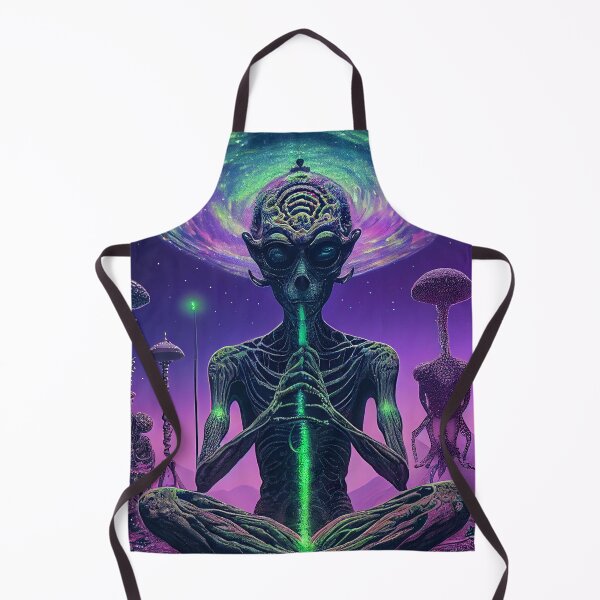Item preview, Alien Meditation designed and sold by Omni ⭐⭐⭐⭐⭐.