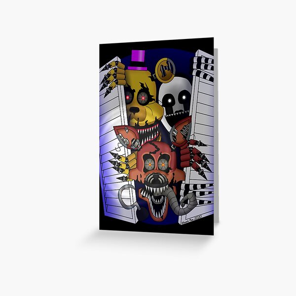 FNAF 4 Greeting Card for Sale by Be Your Self