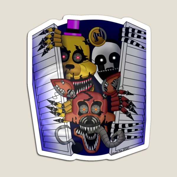 FNAF 4 Magnet for Sale by Be Your Self