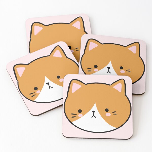 Item preview, Cute little cat face illustration  designed and sold by Yarafantasyart.