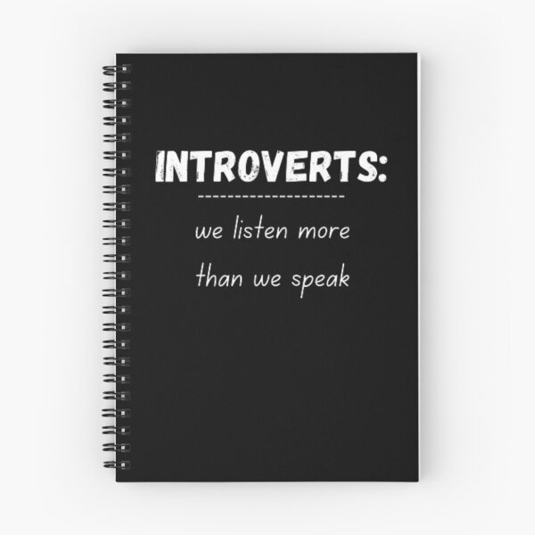 Item preview, Introverts: we listen more than we speak, introverts definition, for an introvert designed and sold by TeePassion.