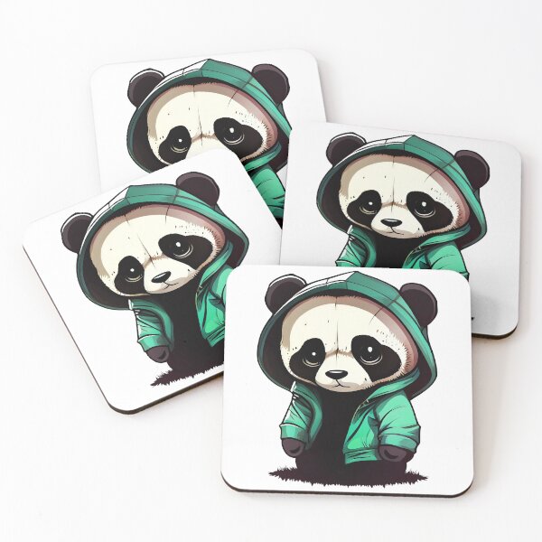 Item preview, Panda with a cool style designed and sold by Melcu.