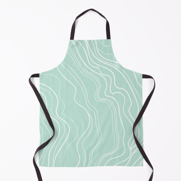 Item preview, Mint Abstract Background  Modern Art Light Green and White designed and sold by Apkdesigner.