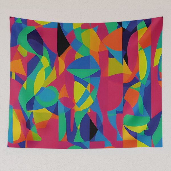Item preview, AI Generated Art - 'Traidic Colors I designed and sold by MotherAlgorithm.