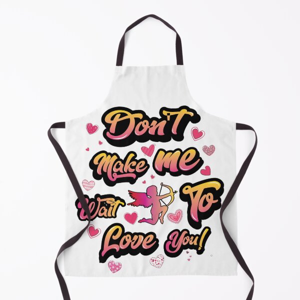 Item preview, Don't make me wait to love you typography tshirt design designed and sold by NippoArts.