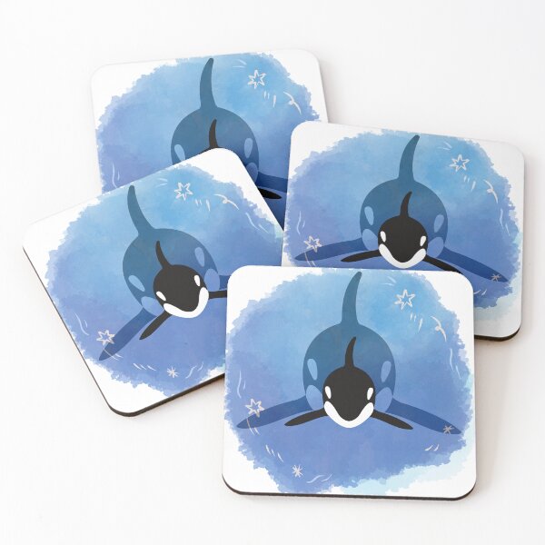 Item preview, cute orca best design designed and sold by Robo-toons.