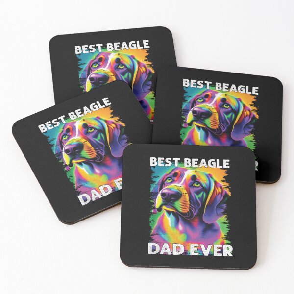 Item preview, Best Beagle Dad Ever Funny Dog Lover designed and sold by Trendy Valley .