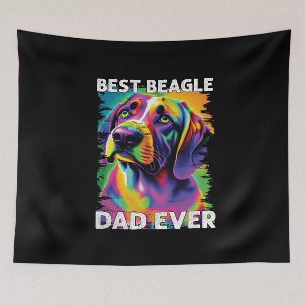 Item preview, Best Beagle Dad Ever Funny Dog Lover designed and sold by Trendy Valley .