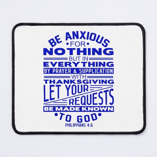 Item preview, Be Anxious For Nothing Philippians 4:6 designed and sold by plushism.