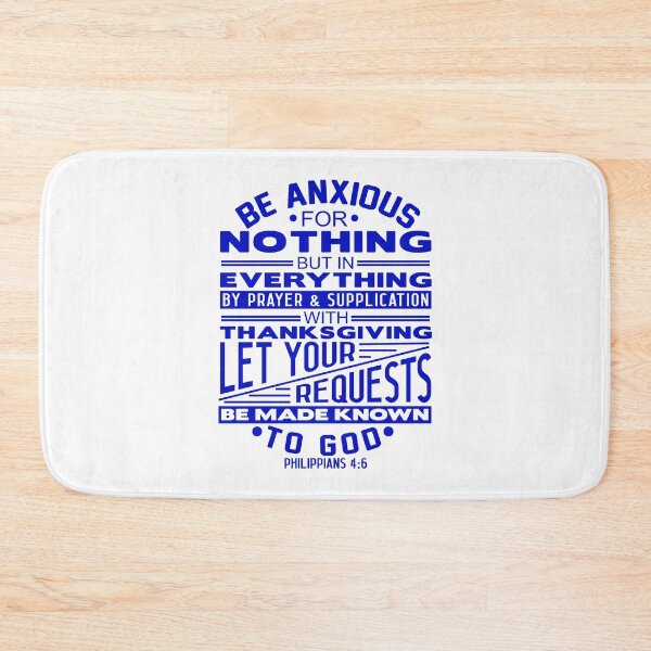 Item preview, Be Anxious For Nothing Philippians 4:6 designed and sold by plushism.
