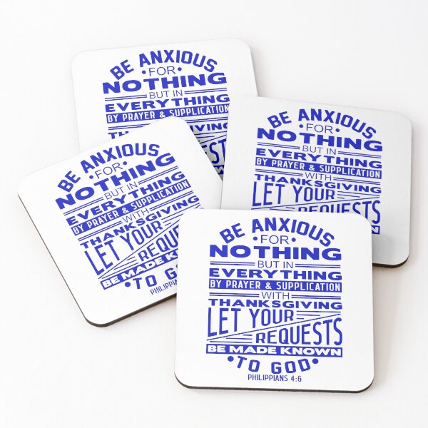 Item preview, Be Anxious For Nothing Philippians 4:6 designed and sold by plushism.