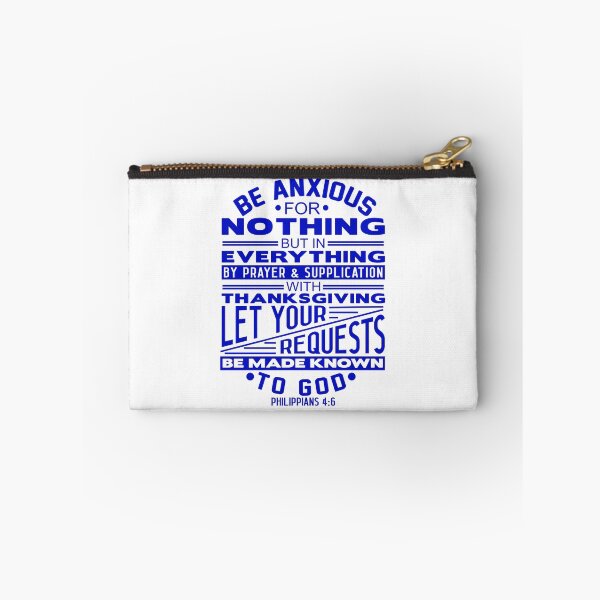 Item preview, Be Anxious For Nothing Philippians 4:6 designed and sold by plushism.