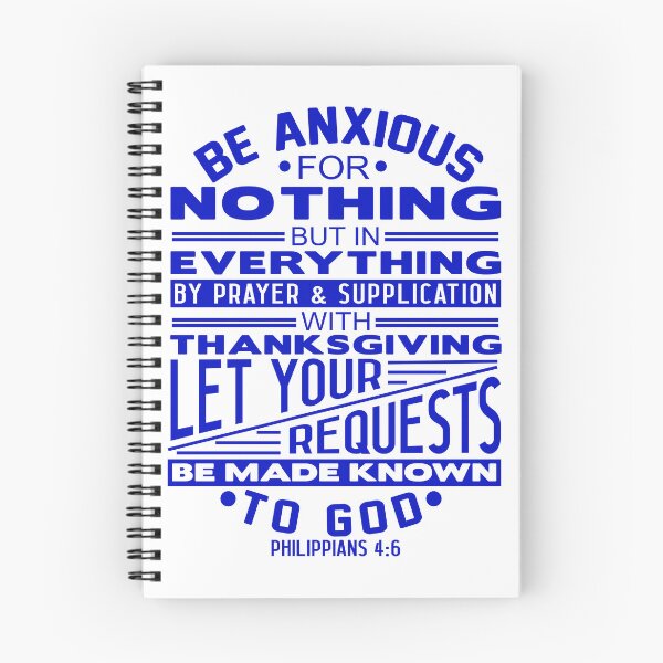 Item preview, Be Anxious For Nothing Philippians 4:6 designed and sold by plushism.