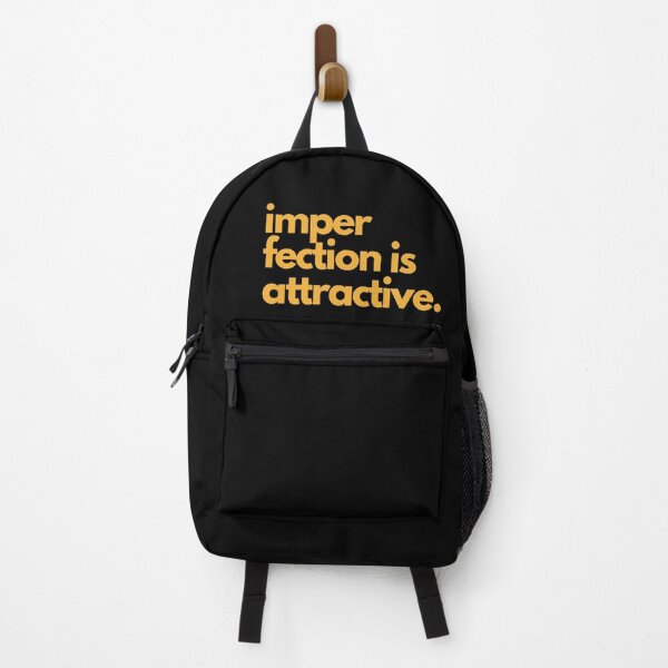 Item preview, imperfection is attractive. shirt | Motivational quote | wall art | Minimalist | gift | friends | self-confidence | eye catcher | Clever sayings designed and sold by JoWillem.