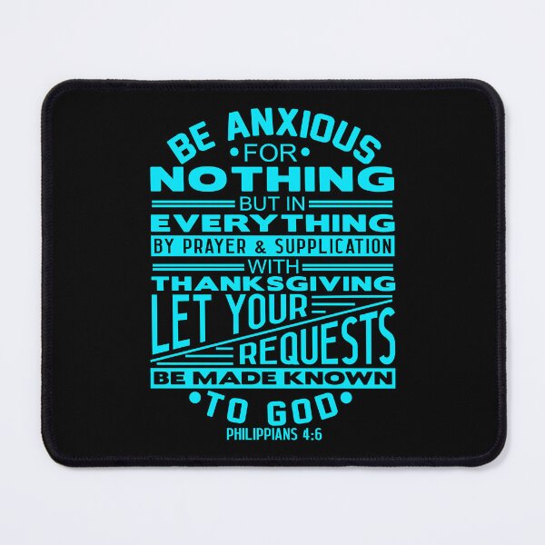 Item preview, Be Anxious For Nothing Philippians 4:6 designed and sold by plushism.