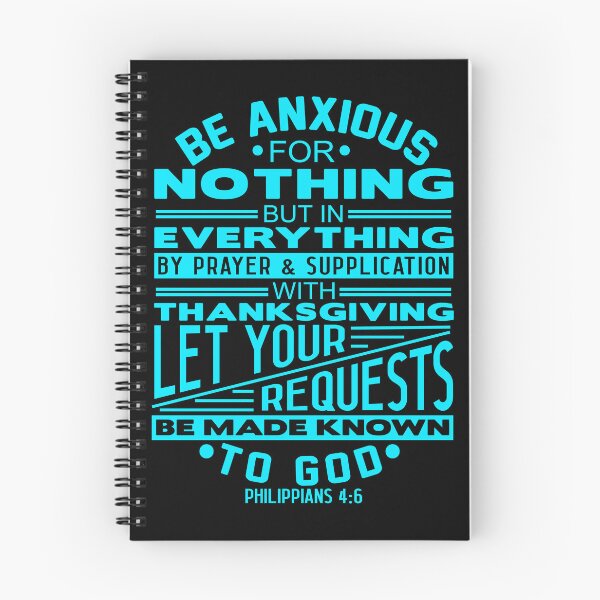 Item preview, Be Anxious For Nothing Philippians 4:6 designed and sold by plushism.