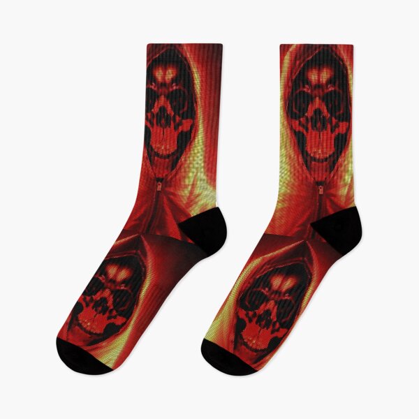 Item preview, Flaming Glowing Skull 8-bit Pixel Art designed and sold by PixelDripped.