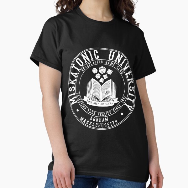 Vista previa del artículo con la obra «Club de teatro de la Universidad Miskatonic», diseñado y vendido por TimMcDaunting.