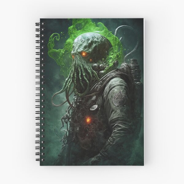 Item preview, Spaceman Cthulhu Toxic Green designed and sold by JaimeLikes.