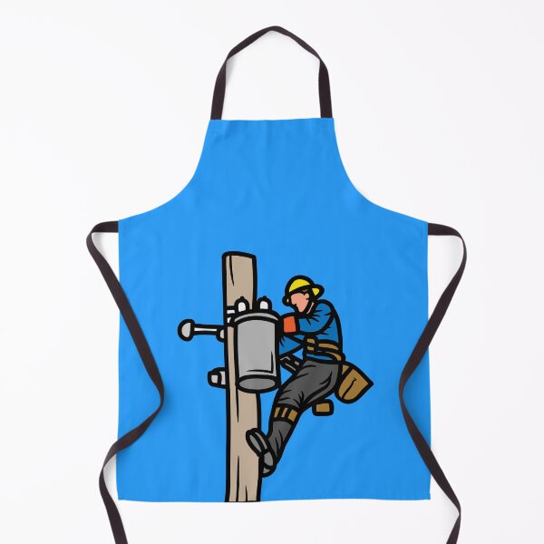 Item preview, Electrical Lineman | Electrician at Work| Electrical Engineering Art designed and sold by EngineersArt.