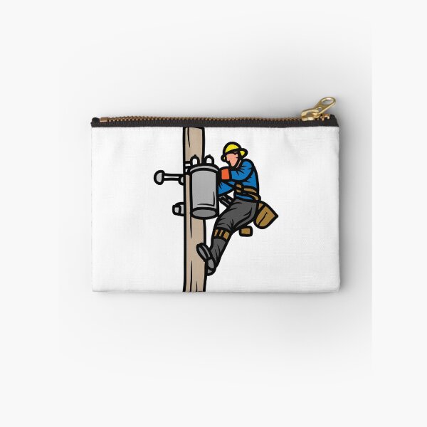 Item preview, Electrical Lineman | Electrician at Work| Electrical Engineering Art designed and sold by EngineersArt.