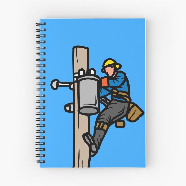 Item preview, Electrical Lineman | Electrician at Work| Electrical Engineering Art designed and sold by EngineersArt.